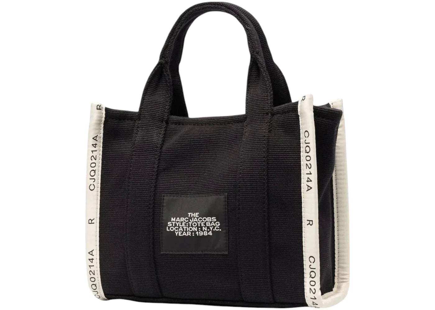 Marc Jacobs The Jacquard Small Tote Black