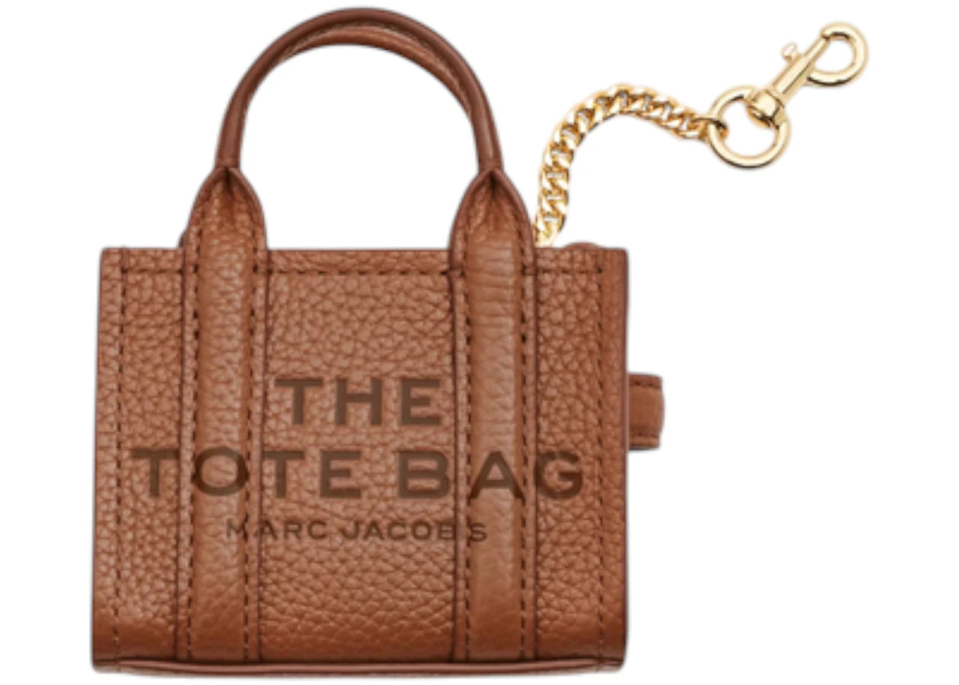 Marc Jacobs The Nano Tote Charm Bag Argan Oil