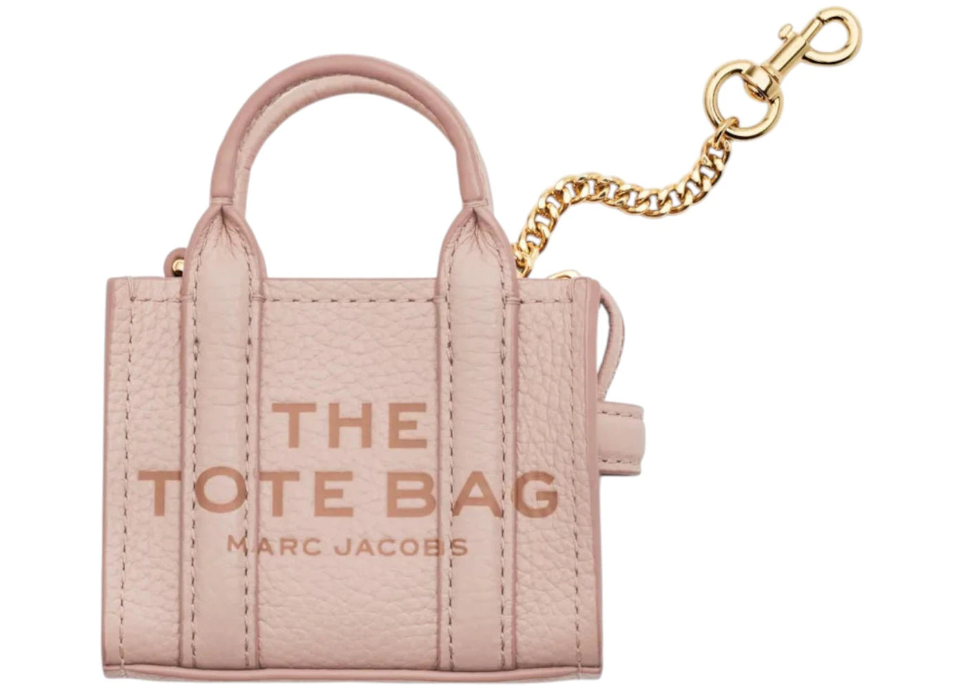 Marc Jacobs The Nano Tote Charm Bag Rose