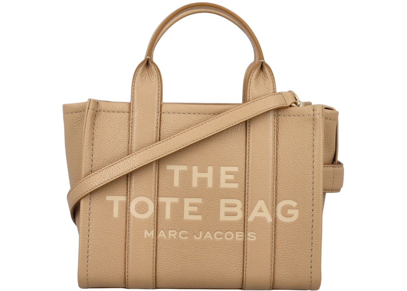 Marc Jacobs The Small Tote Leather Camel