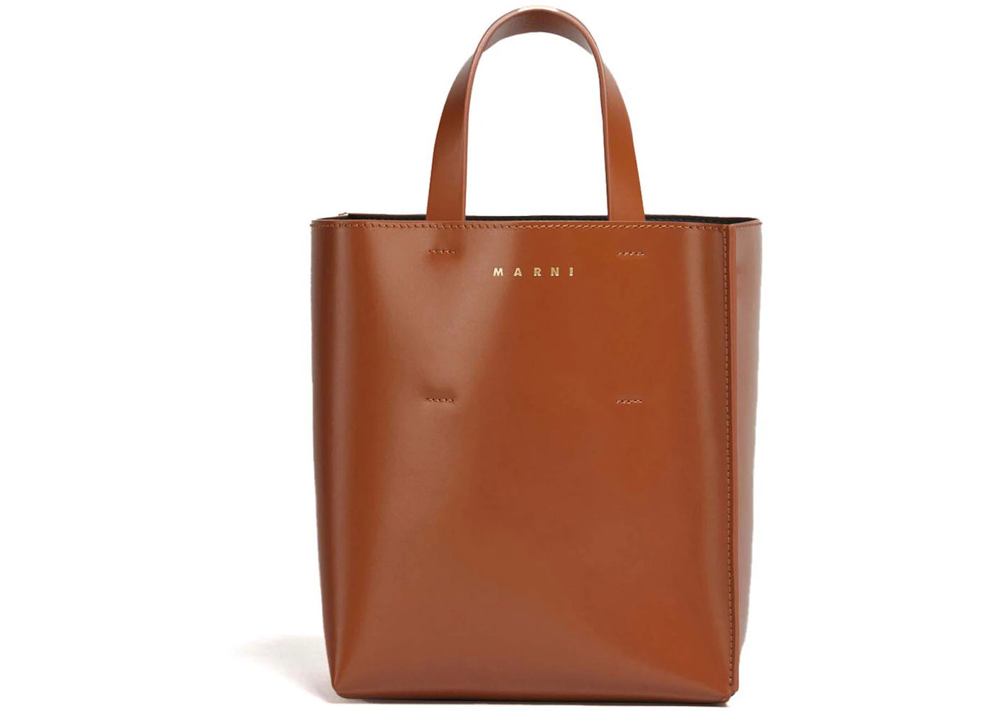Marni Museo Mini Tote Bag Brown