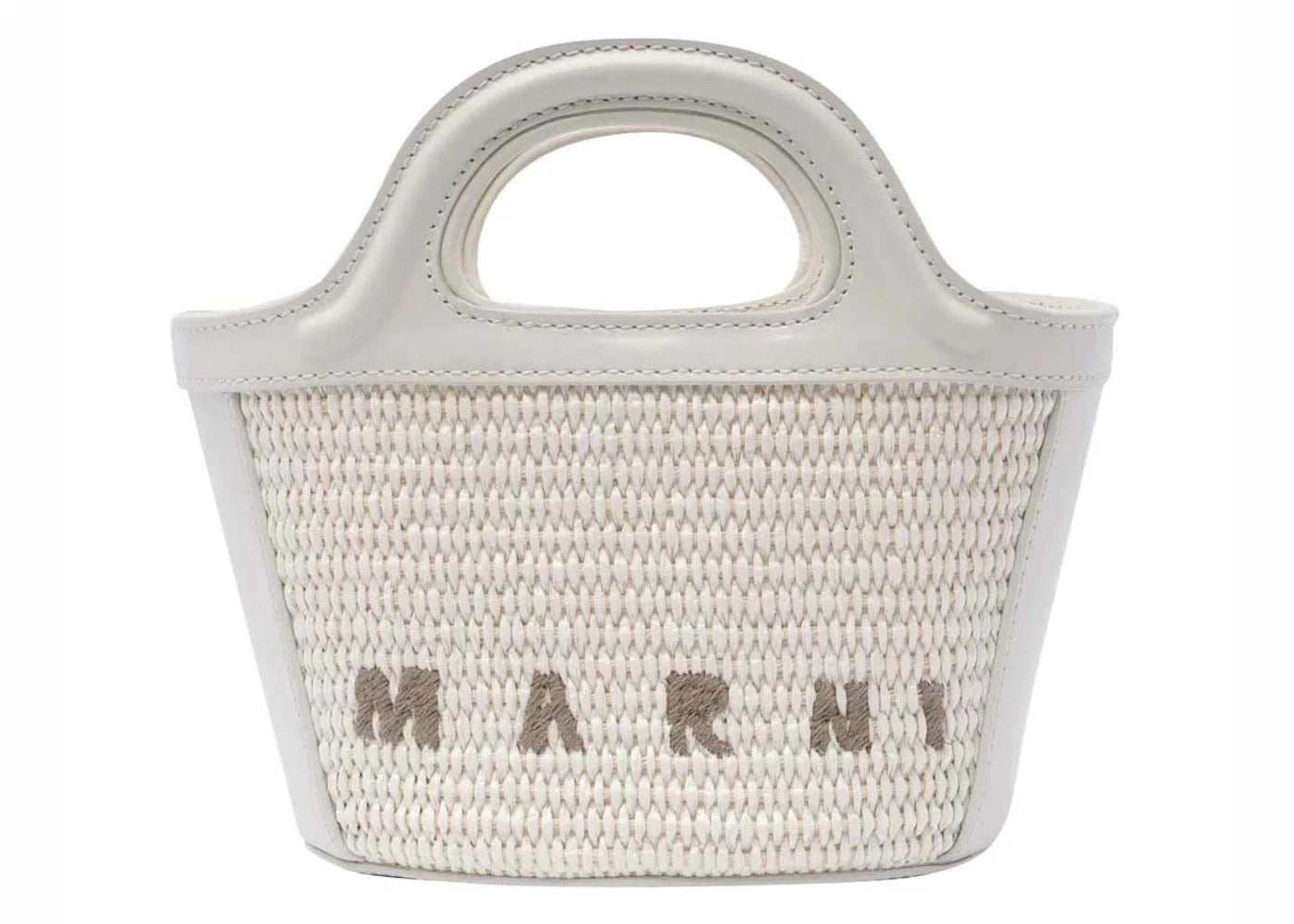Marni Tropicalia Bag Mini Ecru