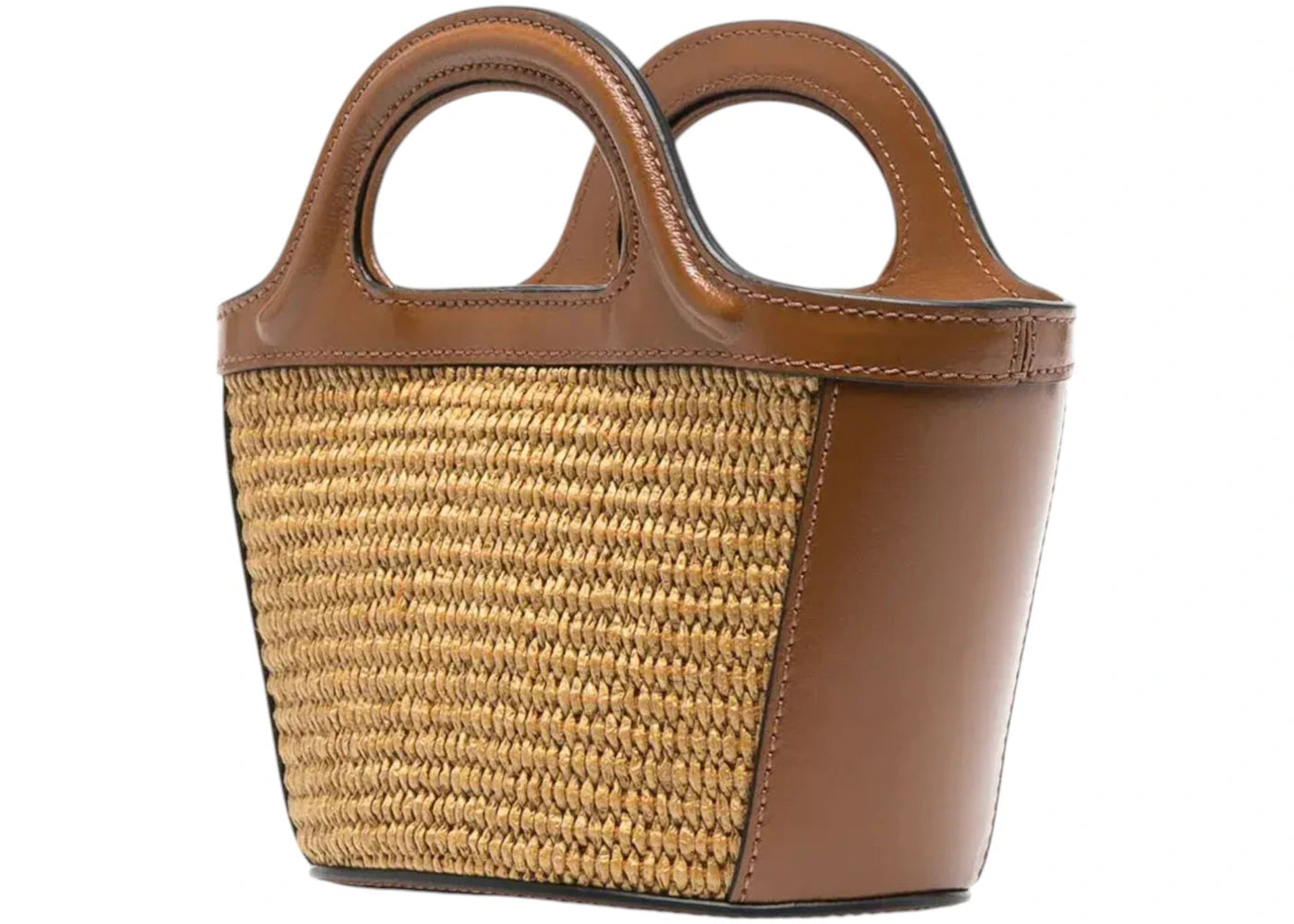Marni Tropicalia Micro Bag Raw Sienna