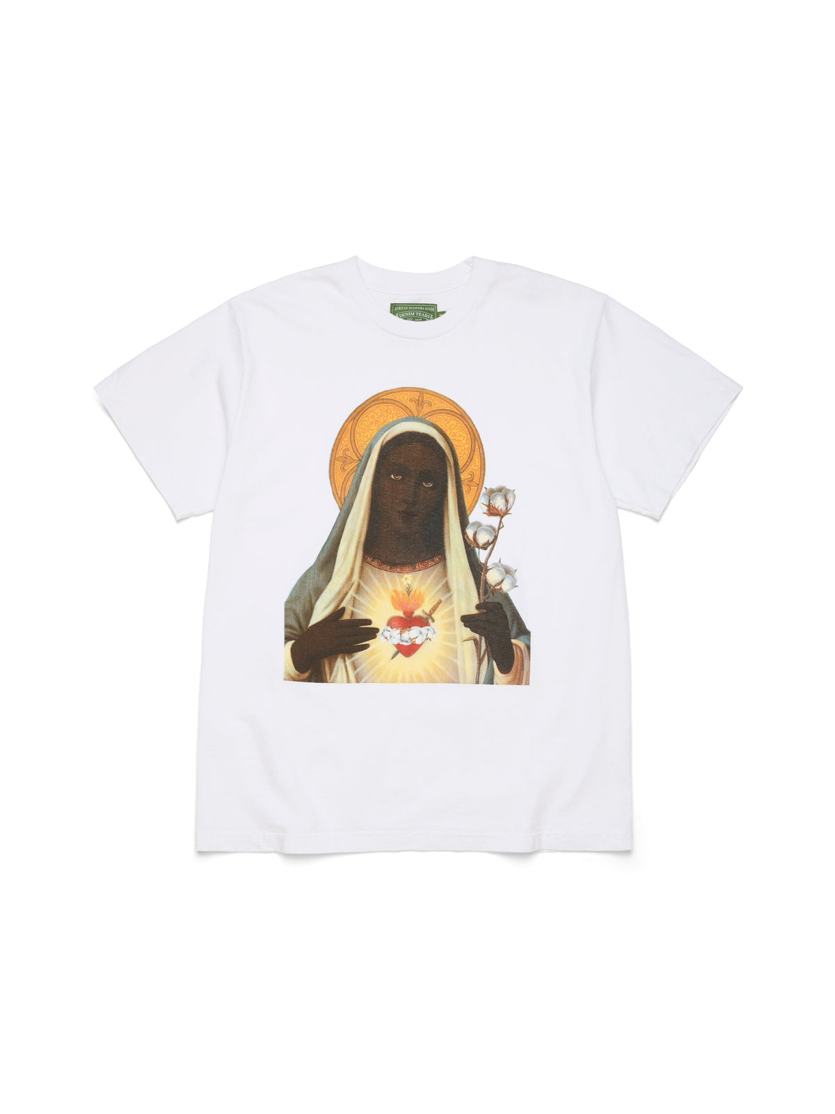 Denim Tears Mary Tee White