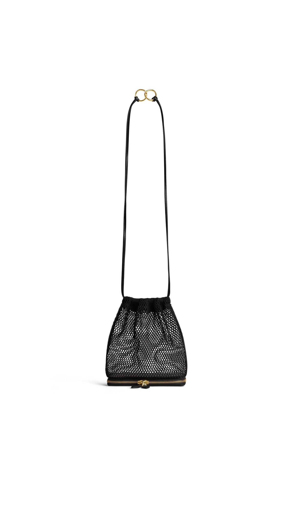 Alaïa Le Pochon Bag In Fishnet