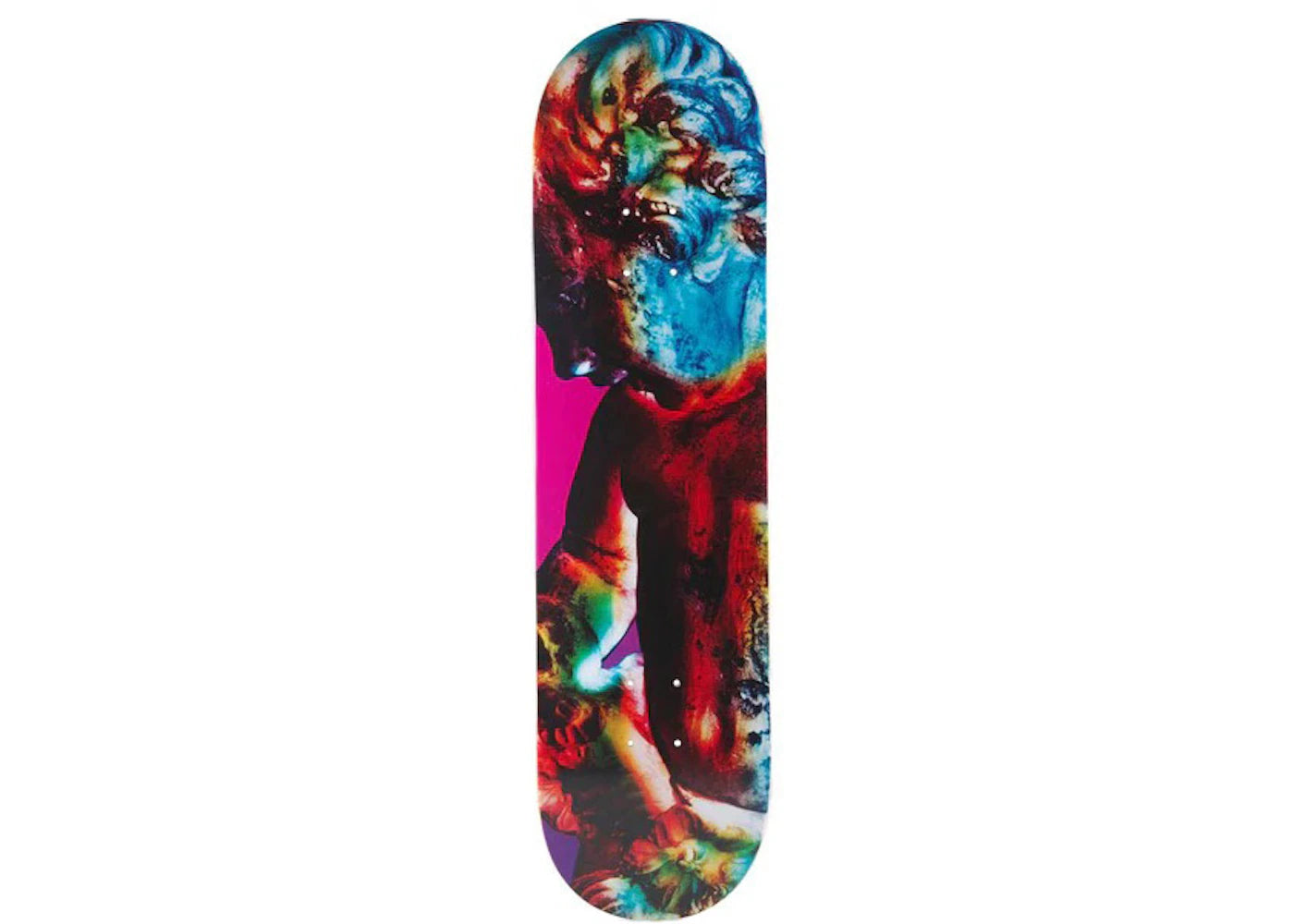 Medicom X Sync Neworder Technique Skateboard Deck Multicolor