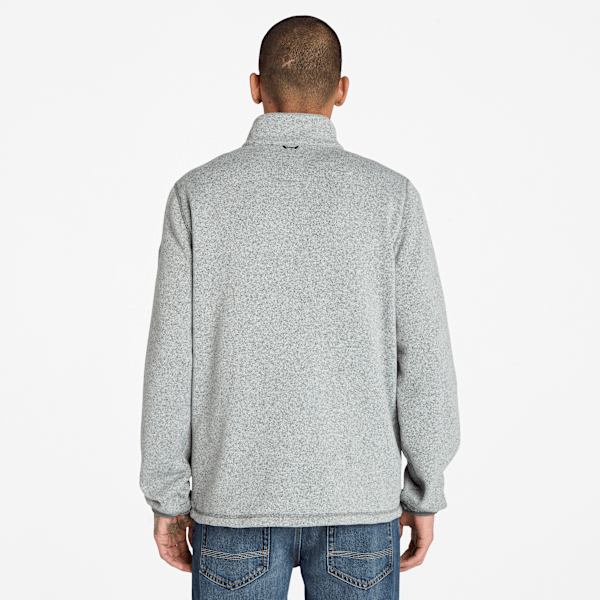 Timberland Melange Fleece Jacket Medium Grey Heather