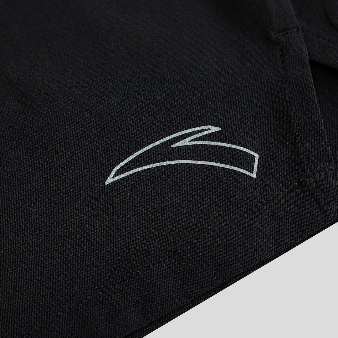 Men's ANTA Run Woven Shorts - Black