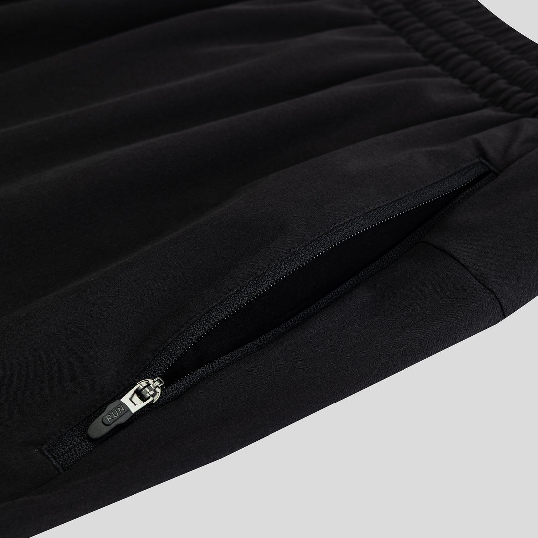 Men's ANTA Run Woven Track Pants - Black