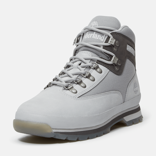 Timberland Alpine Glacier Euro Hiker Boot Glacier Grey Nubuck Men'S