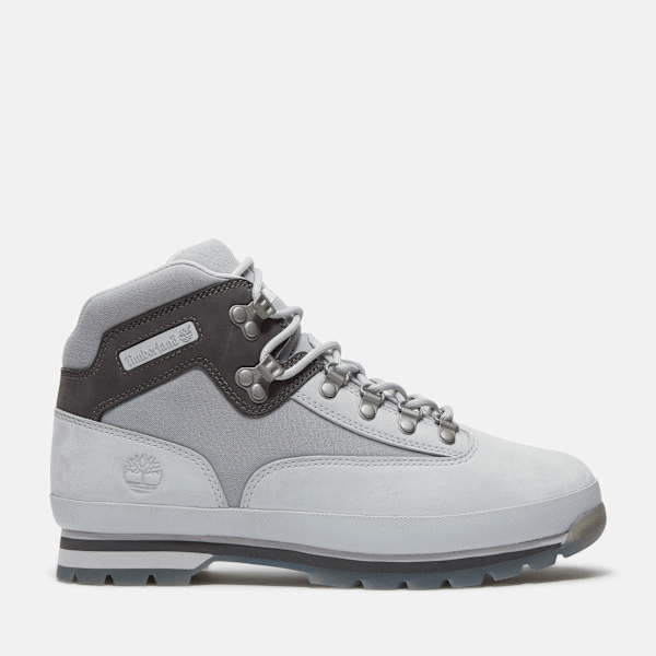 Timberland Alpine Glacier Euro Hiker Boot Glacier Grey Nubuck Men'S