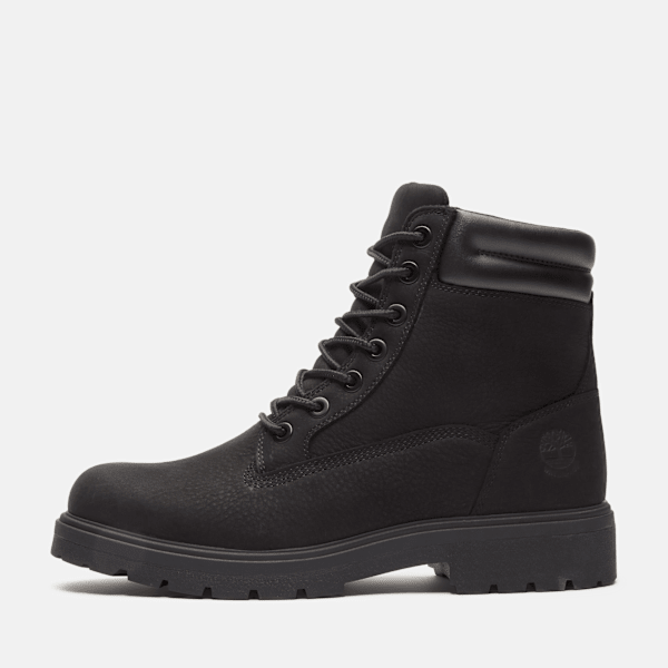 Timberland Auburn Falls 6-Inch Waterproof Boot Black Nubuck Men'S
