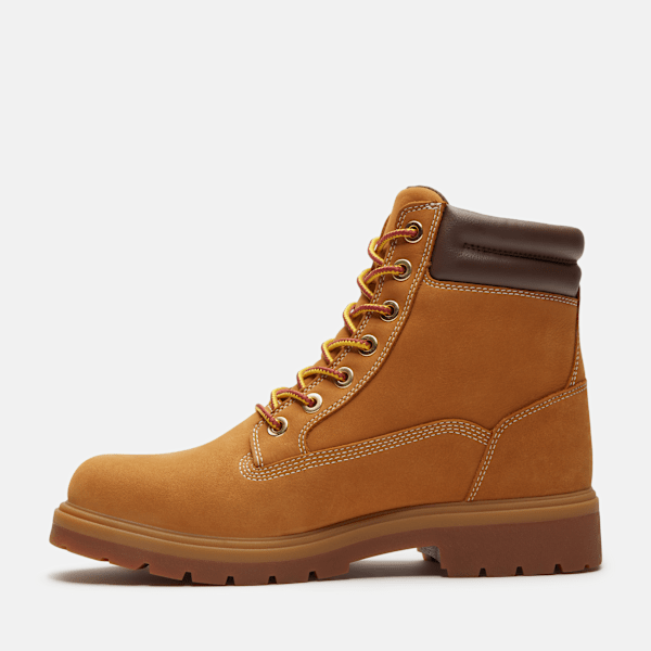 Timberland Auburn Falls 6-Inch Waterproof Boot Wheat Nubuck Men'S