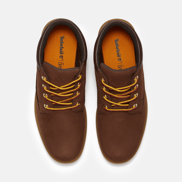 Timberland Auburn Falls Waterproof Chukka Boot Dark Brown Nubuck Men'S