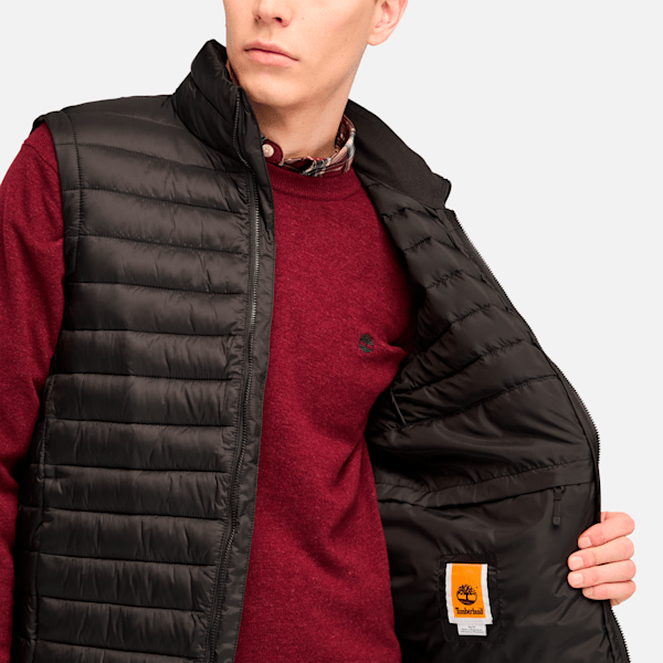 Timberland Axis Peak Durable Water-Repellent Vest Black Men'S