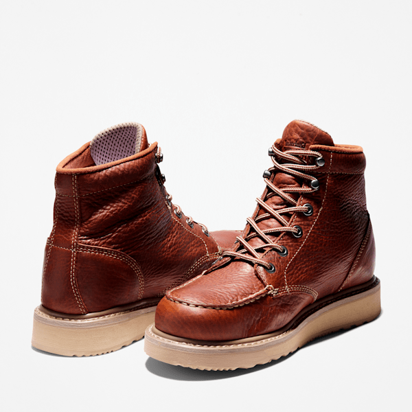 Timberland Barstow 6" Work Boot Brown Men'S