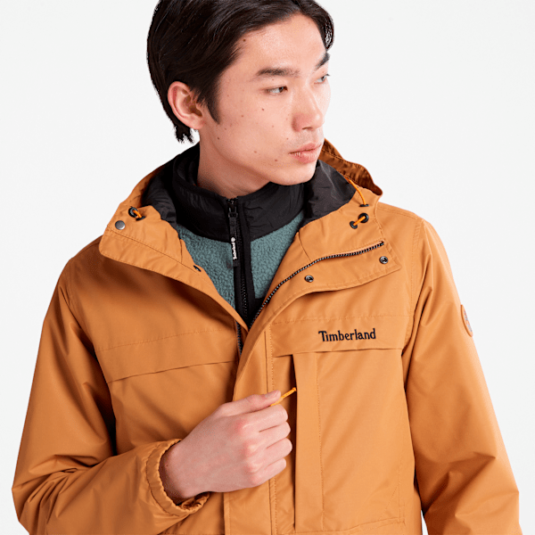 Timberland Benton Waterproof Shell Jacket Wheat Men'S
