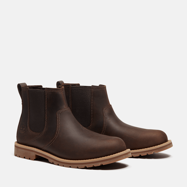 Timberland Britton Falls Chelsea Boot Dark Brown Full-Grain Men'S
