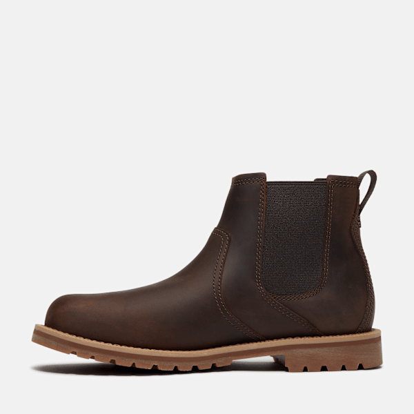 Timberland Britton Falls Chelsea Boot Dark Brown Full-Grain Men'S