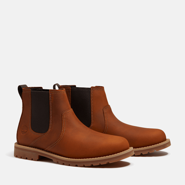 Timberland Britton Falls Chelsea Boot Medium Brown Full-Grain Men'S