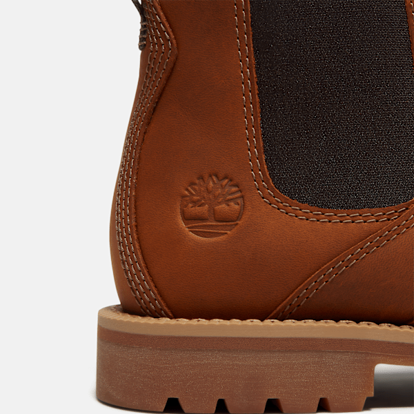 Timberland Britton Falls Chelsea Boot Medium Brown Full-Grain Men'S