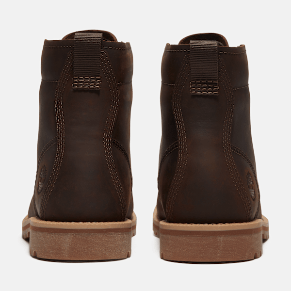 Timberland Britton Falls Mid Waterproof Boot Dark Brown Full-Grain Men'S