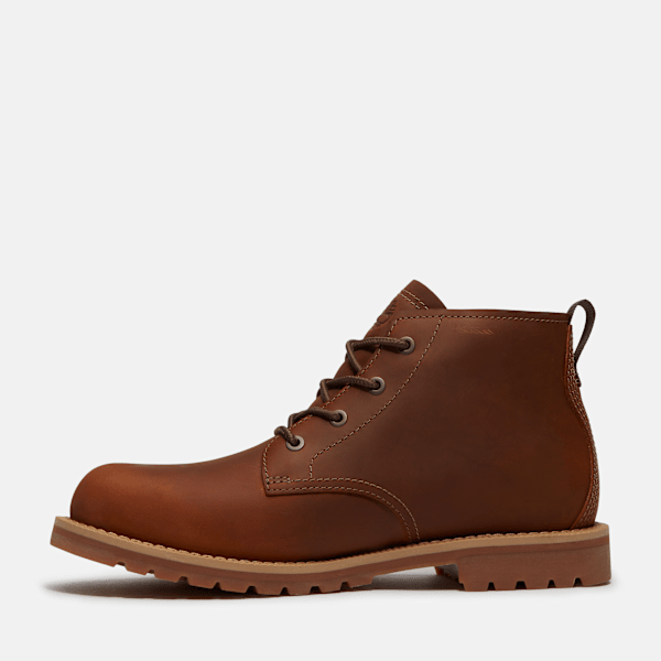 Timberland Britton Falls Waterproof Chukka Boot Medium Brown Full-Grain Men'S