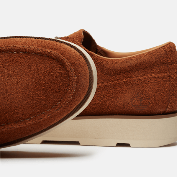 Timberland Britton Mills Shoe Rust Suede Men'S