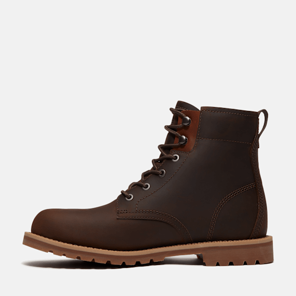 Timberland Britton Mills Waterproof Boot Dark Brown Full-Grain Men'S
