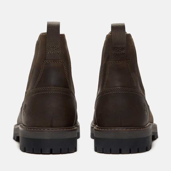 Timberland Britton Road Chelsea Boot Olive Full-Grain Men'S