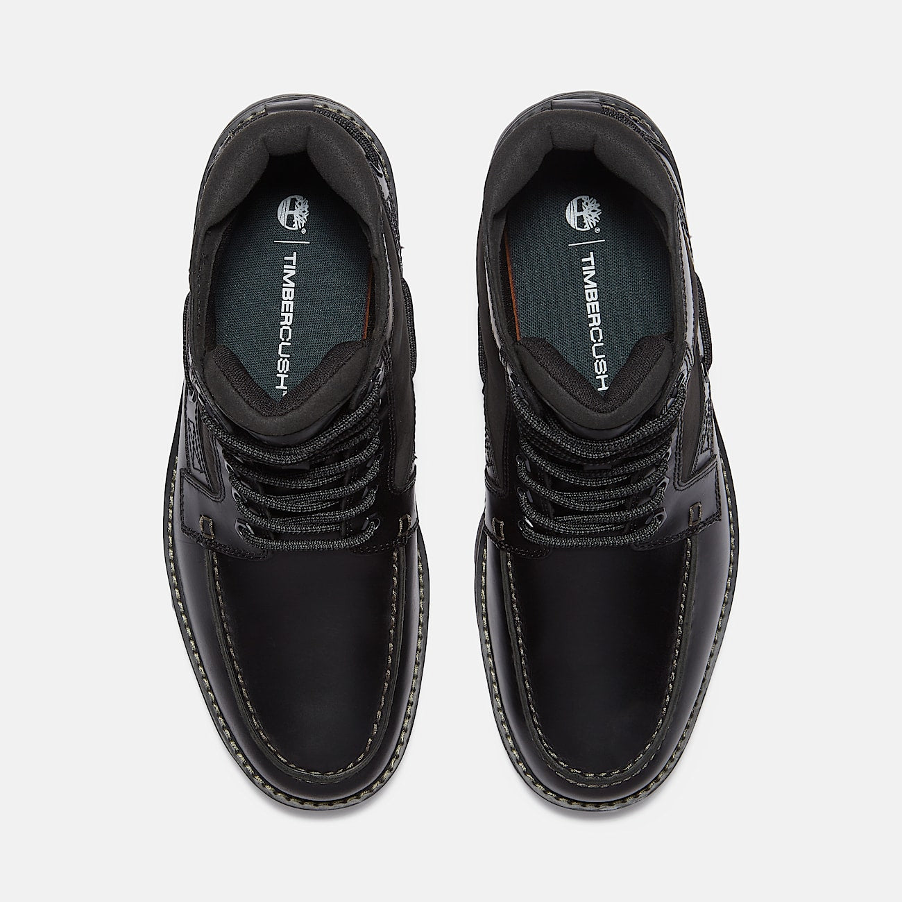 Timberland Men'S Britton Road Moc-Toe Boot Black Full-Grain