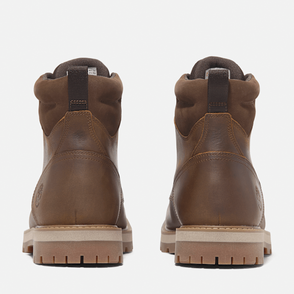 Timberland Britton Road Waterproof Boot Rust Full-Grain Men'S