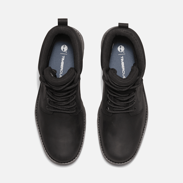 Timberland Britton Road Waterproof Boot Black Full-Grain Men'S