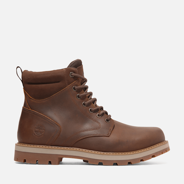 Timberland Britton Road Waterproof Boot Rust Full-Grain Men'S