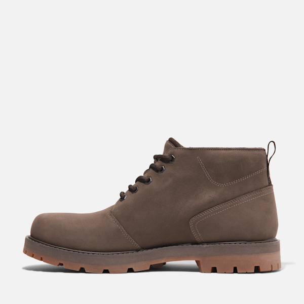 Timberland Britton Road Waterproof Chukka Boot Brown Nubuck Men'S