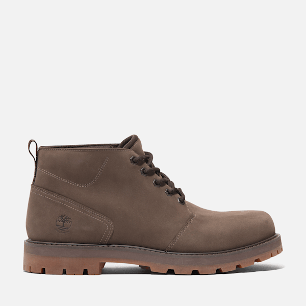 Timberland Britton Road Waterproof Chukka Boot Brown Nubuck Men'S