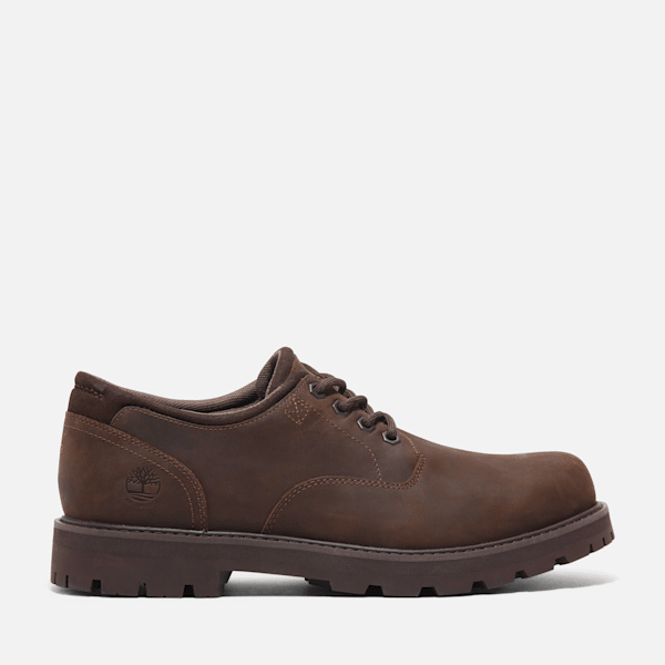 Timberland Britton Road Waterproof Shoe Dark Brown Full-Grain Men'S