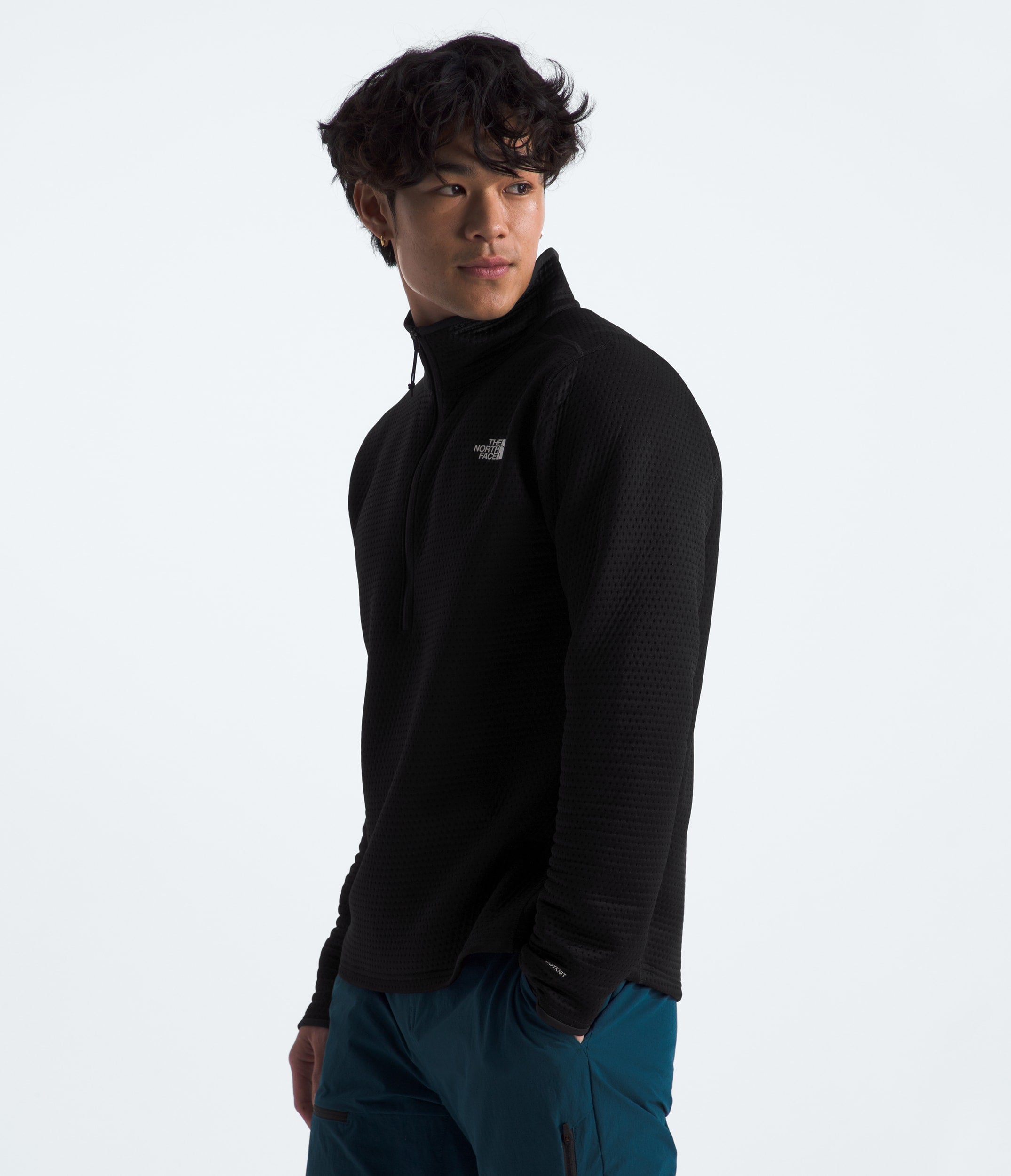 The North Face Men’s DOTKNIT™ Thermal ¼-Zip TNF Black