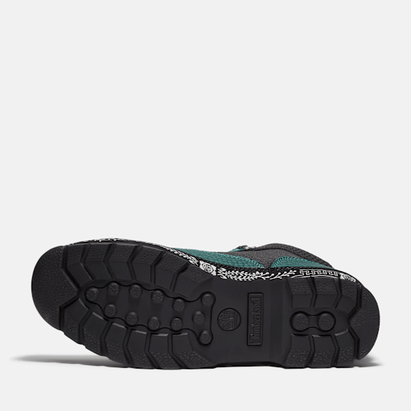 Timberland Mens Dia De Muertos Euro Hiker Boot Teal Full-Grain