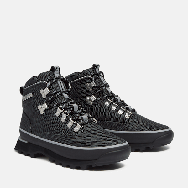 Timberland Downpour Euro Hiker Boot Black Ripstop Men'S