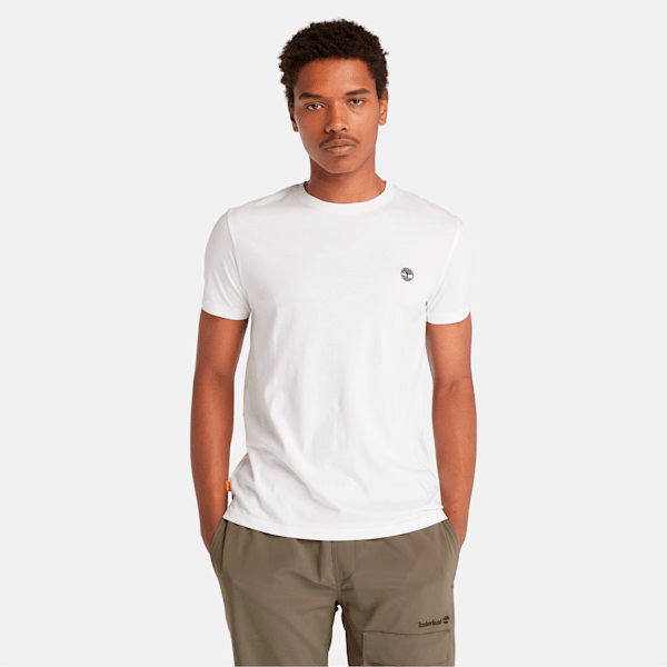 Timberland Dunstan River Short-Sleeve T-Shirt White Men'S