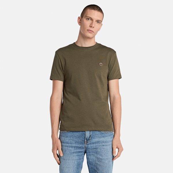 Timberland Dunstan River Short-Sleeve T-Shirt Leaf Green Men'S