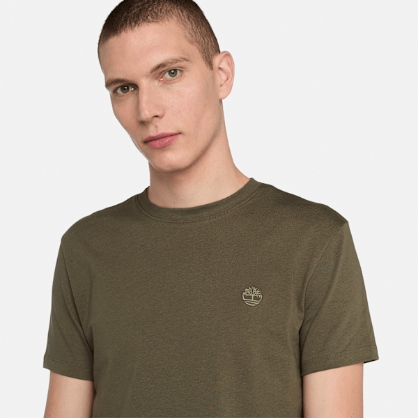 Timberland Dunstan River Short-Sleeve T-Shirt Leaf Green Men'S