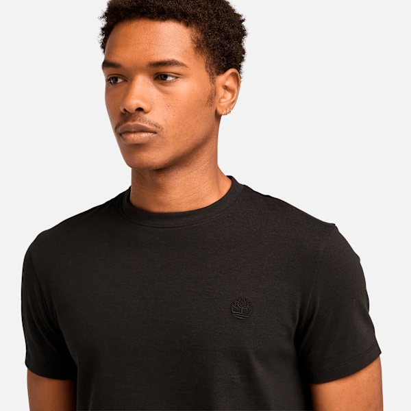 Timberland Dunstan River Short-Sleeve T-Shirt Black/Dark Grey Men'S