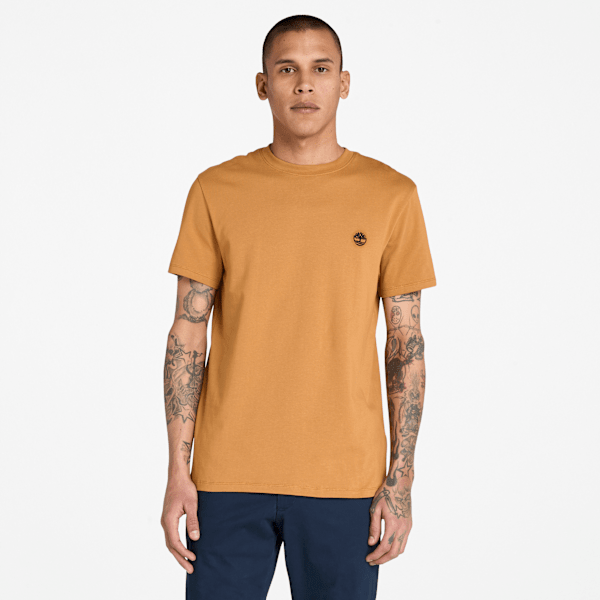 Timberland Dunstan River Short-Sleeve T-Shirt Wheat Men'S