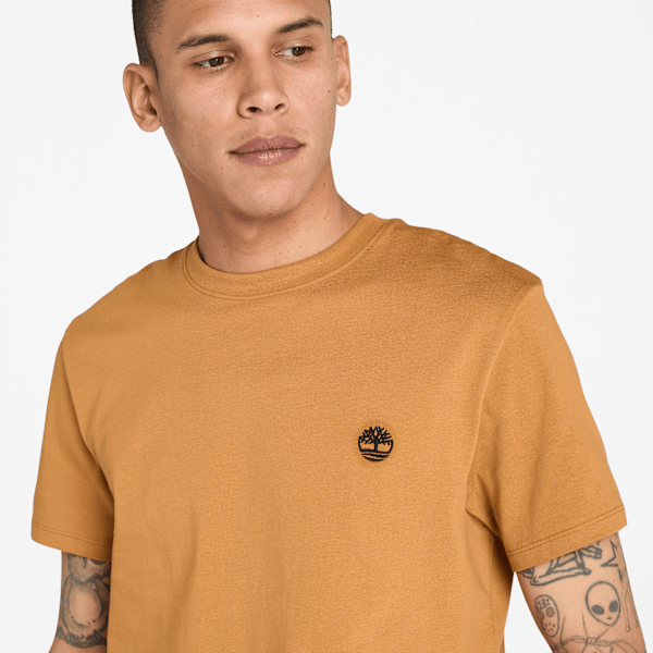 Timberland Dunstan River Short-Sleeve T-Shirt Wheat Men'S