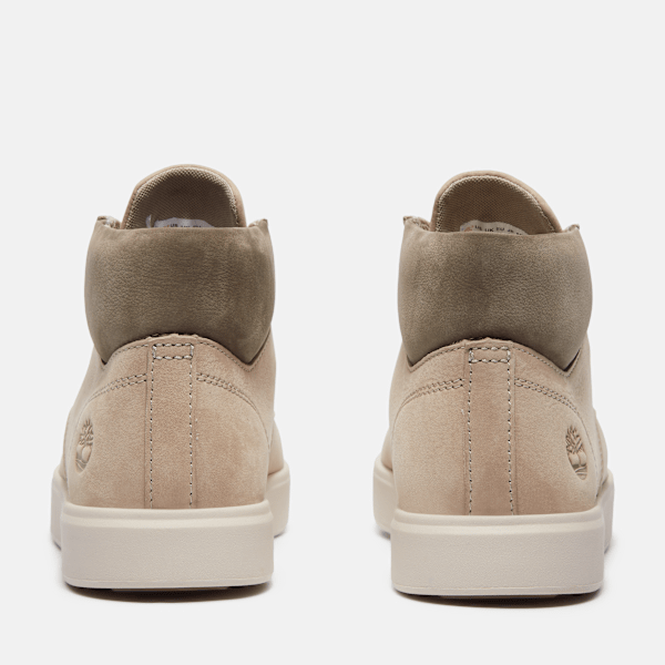 Timberland Emerson Street Mid Sneaker Light Taupe Nubuck Men'S