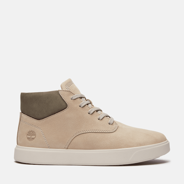 Timberland Emerson Street Mid Sneaker Light Taupe Nubuck Men'S