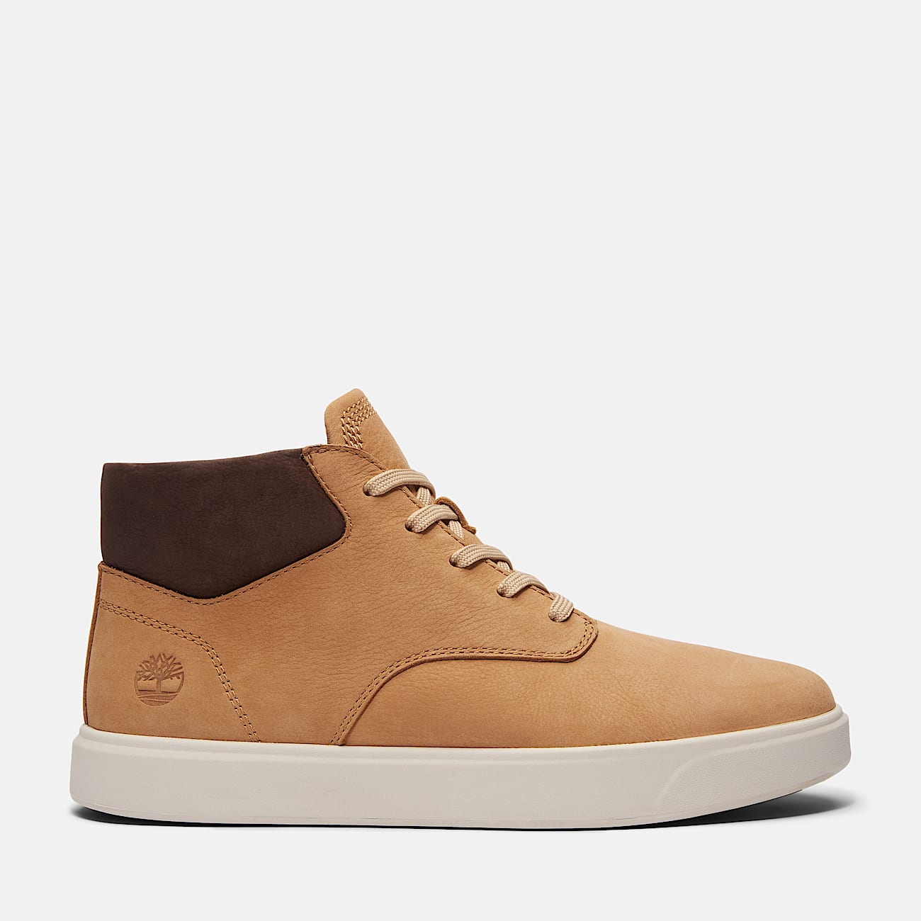 Timberland Men'S Emerson Street Mid Sneaker Medium Beige Nubuck