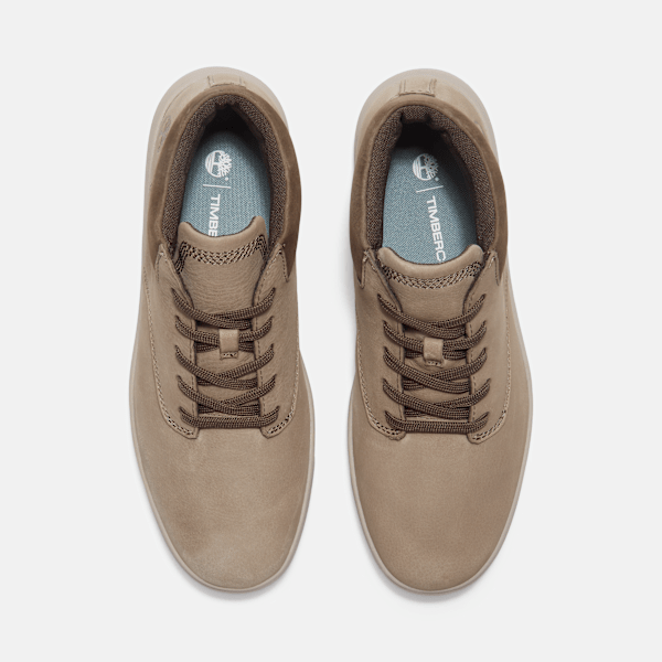 Timberland Emerson Street Mid Sneaker Grey Nubuck/Dark Brown Men'S